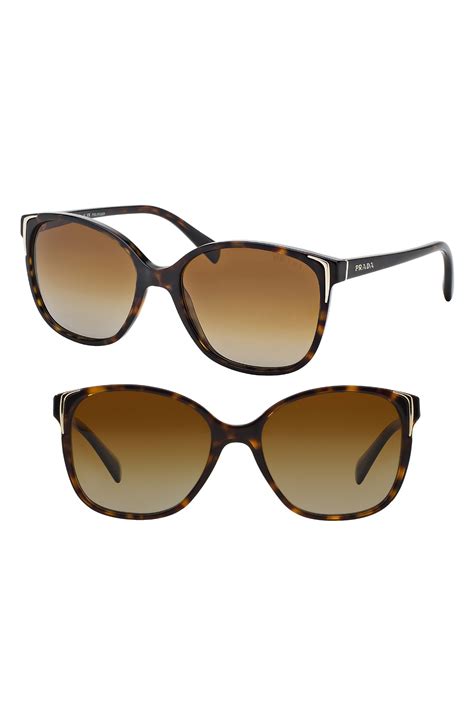 women's prada sunglasses brown|prada sunglasses polarised.